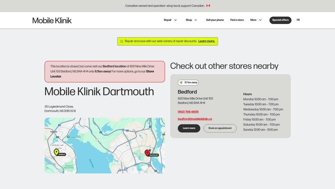 Business listing image