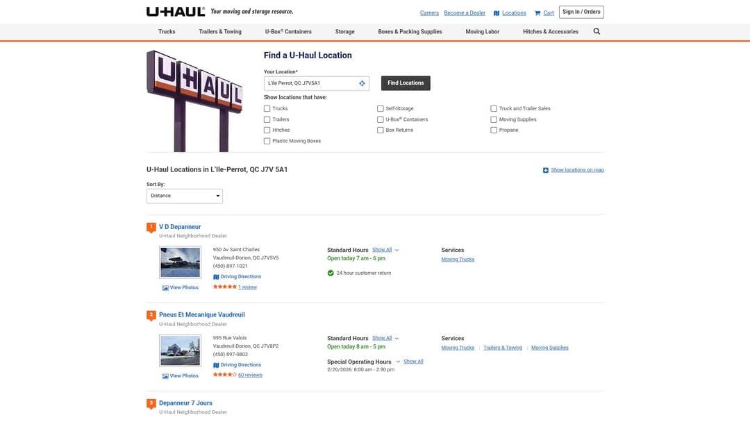 Business listing image